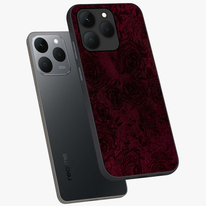 Crimson Fade Flow Glass Case displayed in angled mockup highlighting smooth gradient design with modern aesthetic style.