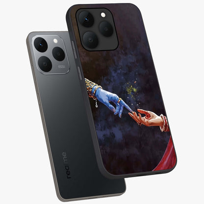 Divine Touch Eternal Glass Case displayed in angled mockup highlighting elegant divine inspired design with calm aesthetic style.