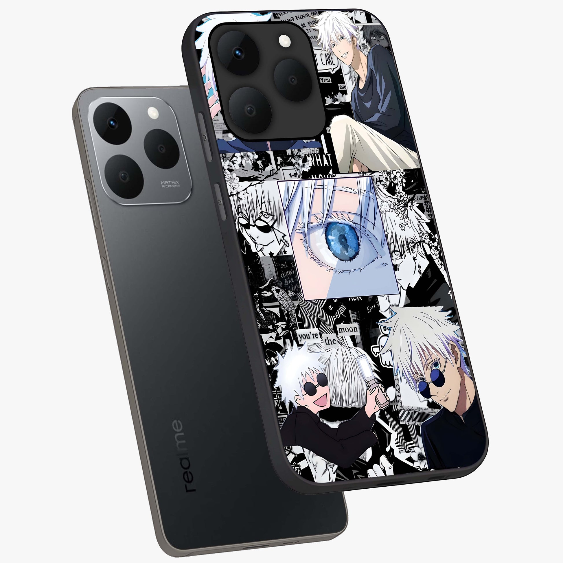 Infinity Sorcerer Chaos Glass Case displayed in angled mockup highlighting powerful magical design with fantasy aesthetic style.