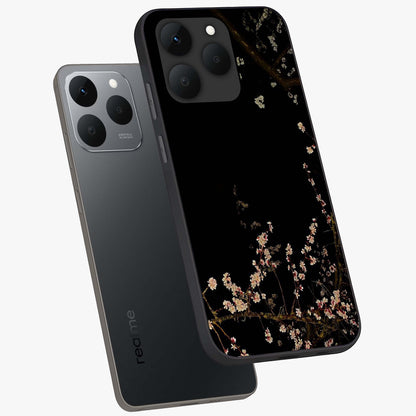 Petal Moon Light With Custom Name Glass Case displayed in angled mockup highlighting delicate petal design with custom name feature.