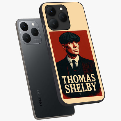 Vintage Mafia Authority Glass Case displayed in angled mockup highlighting powerful retro design with classic gangster aesthetic.