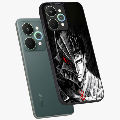 Berserker Blood Oath Glass Case displayed in angled mockup highlighting dark fantasy graphic design and powerful theme.