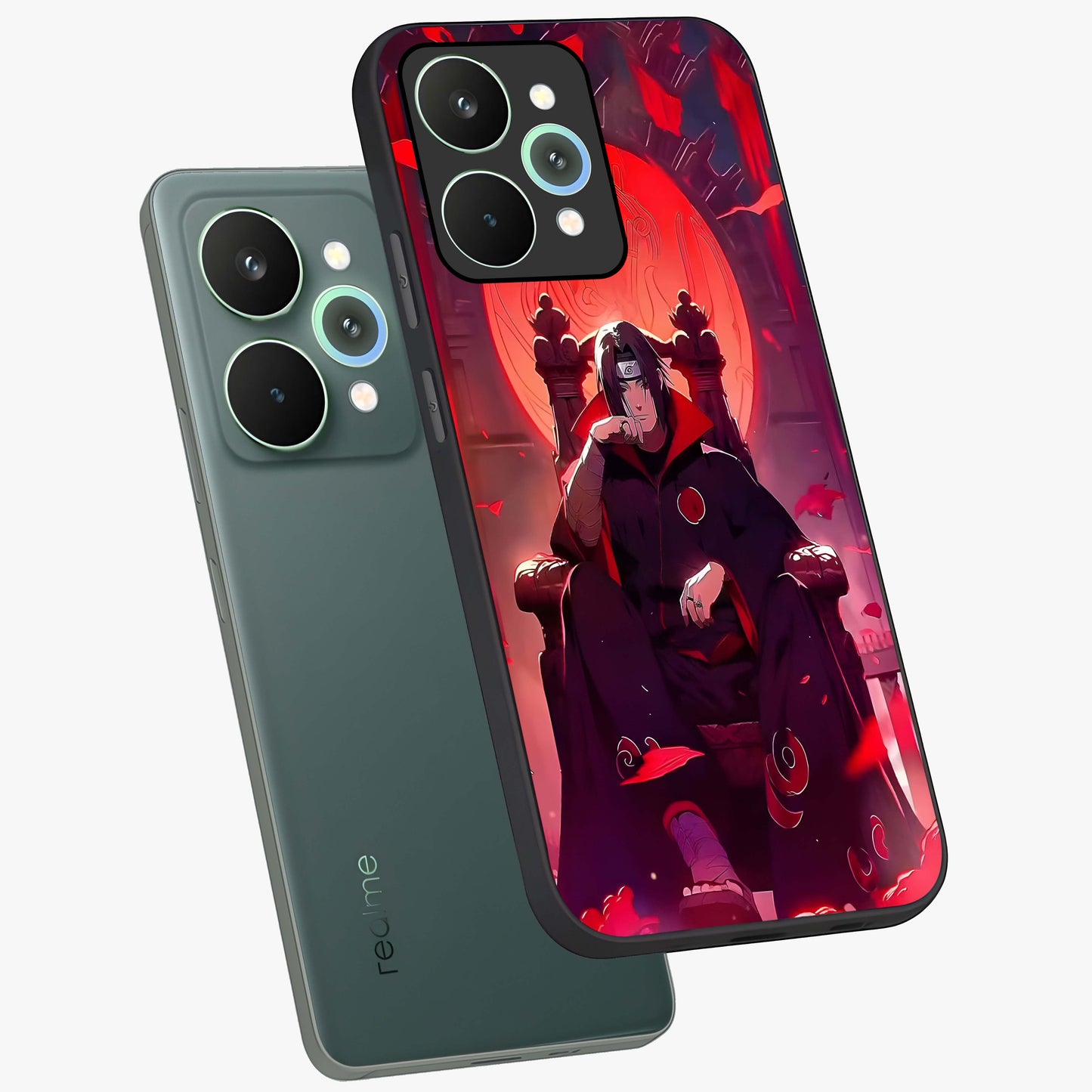Blood Moon Sovereign Glass Case displayed in angled mockup highlighting dark celestial moon design and dramatic theme.