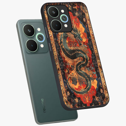 Inferno Dragon Soul Glass Case displayed in angled mockup highlighting powerful dragon illustration with inferno aesthetic.