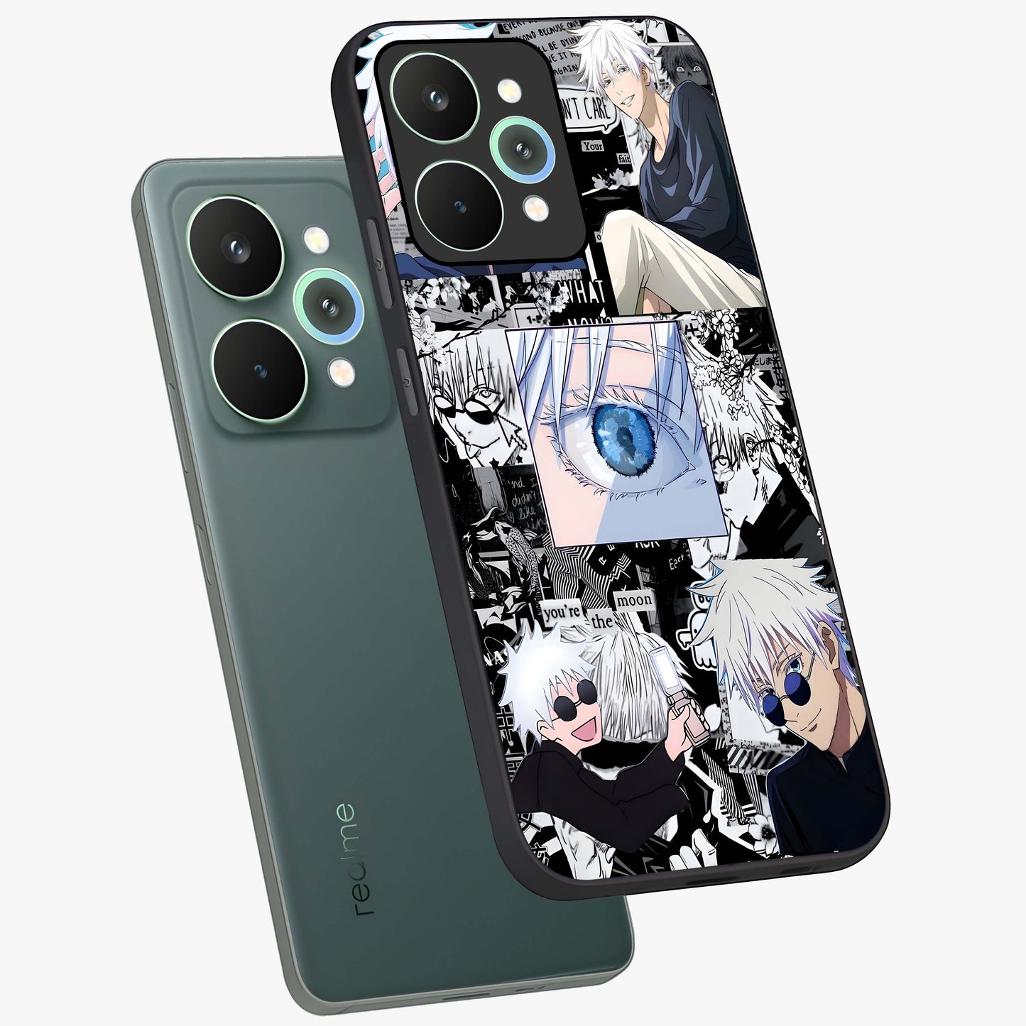 Infinity Sorcerer Chaos Glass Case displayed in angled mockup highlighting powerful magical design with fantasy aesthetic style.
