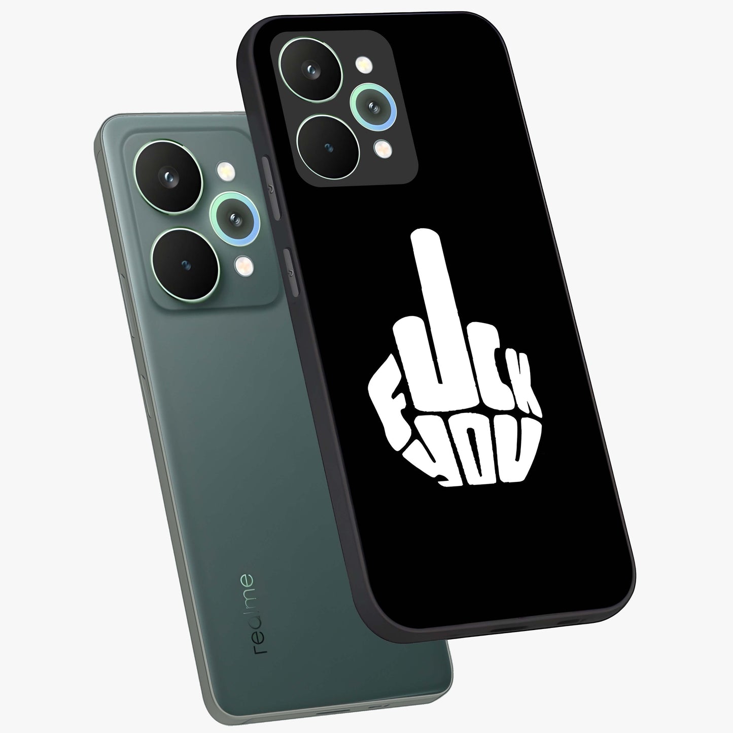Rebel Mode On Glass Case displayed in angled mockup highlighting edgy text design with modern street aesthetic.
