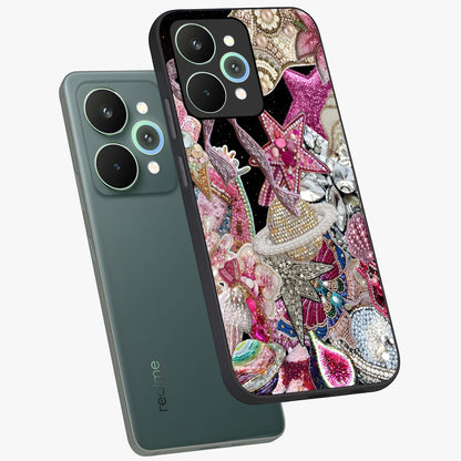 Starlit Jewel Dream Glass Case displayed in angled mockup highlighting glowing celestial jewel design with dreamy aesthetic.