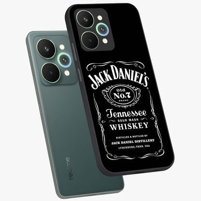 Vintage Whiskey Heritage Glass Case displayed in angled mockup highlighting retro beverage themed design with heritage aesthetic.
