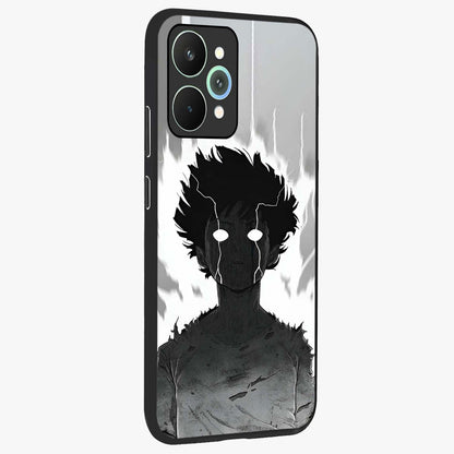 Awakened Inner Rage Glass Case upright view showcasing dramatic artwork with strong expressive aesthetic.