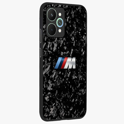 Carbon Speed Mark Glass Case upright view showcasing modern carbon speed graphic with bold automotive theme.