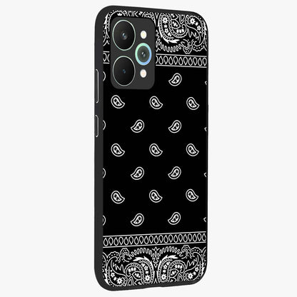 Retro Rebel Threads Glass Case upright view showcasing stylish vintage artwork with bold retro theme.