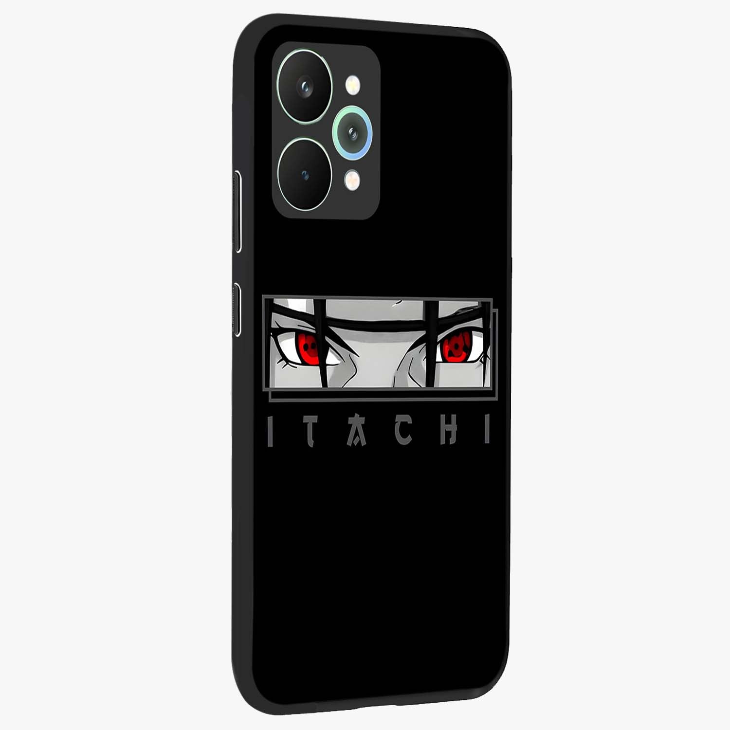 Scarlet Gaze Dominance Glass Case upright view showcasing powerful dramatic artwork with dominant artistic theme.