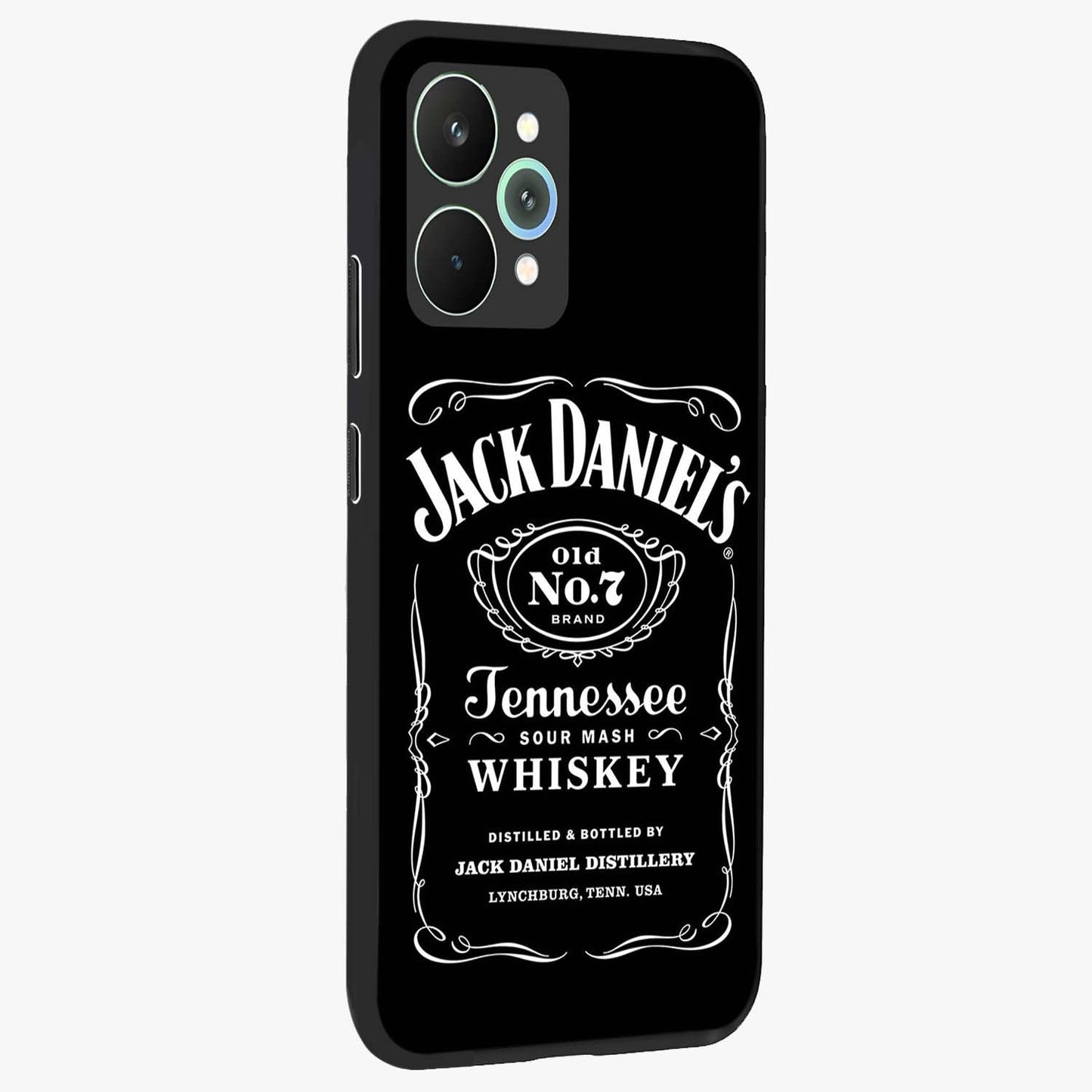 Vintage Whiskey Heritage Glass Case upright view showcasing stylish vintage whiskey artwork with timeless bar culture theme.