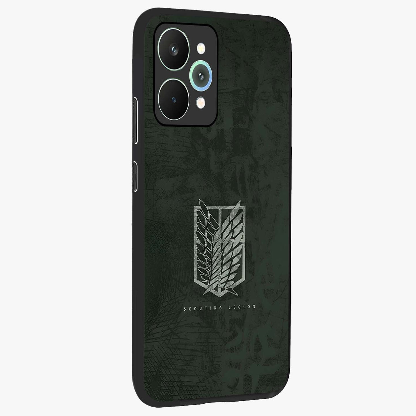Wings Of Freedom Glass Case upright view showcasing powerful wings artwork with freedom themed design.