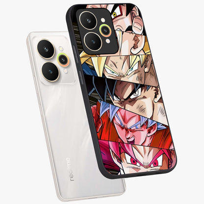 Anime Character Glass Case displayed in angled mockup highlighting colorful anime character illustration.