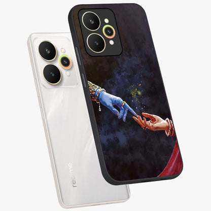 Divine Touch Eternal Glass Case displayed in angled mockup highlighting elegant divine inspired design with calm aesthetic style.