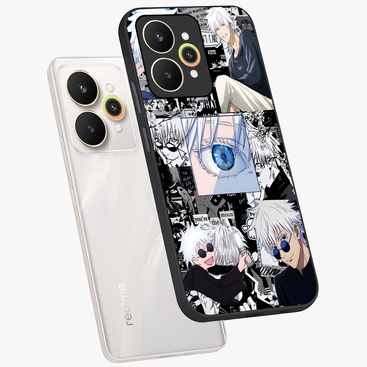 Infinity Sorcerer Chaos Glass Case displayed in angled mockup highlighting powerful magical design with fantasy aesthetic style.