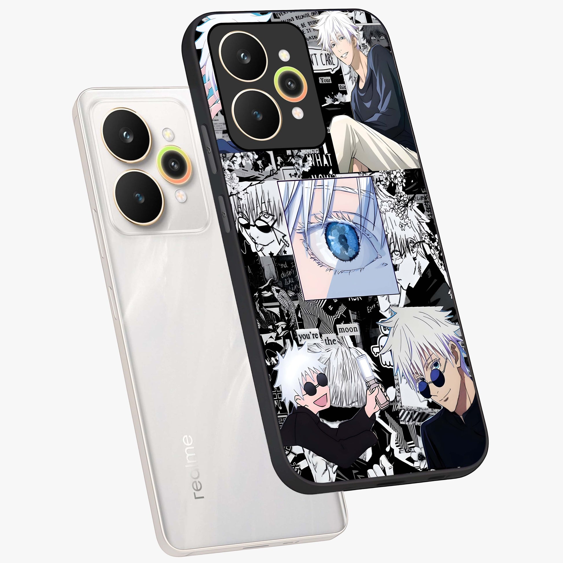 Infinity Sorcerer Chaos Glass Case displayed in angled mockup highlighting powerful magical design with fantasy aesthetic style.