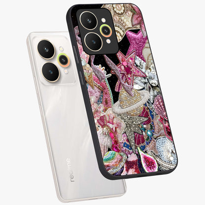 Starlit Jewel Dream Glass Case displayed in angled mockup highlighting glowing celestial jewel design with dreamy aesthetic.