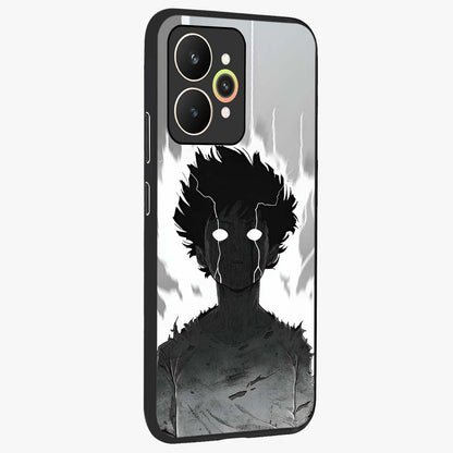 Awakened Inner Rage Glass Case upright view showcasing dramatic artwork with strong expressive aesthetic.