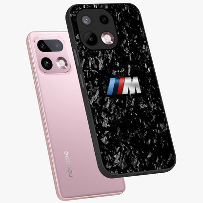 Carbon Speed Mark Glass Case displayed in angled mockup highlighting racing inspired carbon design and sleek aesthetic style.