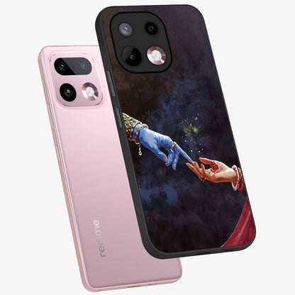 Divine Touch Eternal Glass Case displayed in angled mockup highlighting elegant divine inspired design with calm aesthetic style.