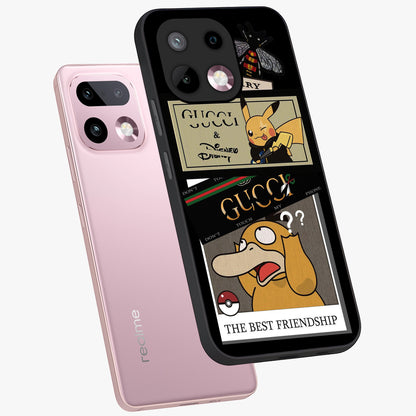 Gucci Play Mashup Glass Case displayed in angled mockup highlighting stylish fashion mashup design with bold aesthetic.