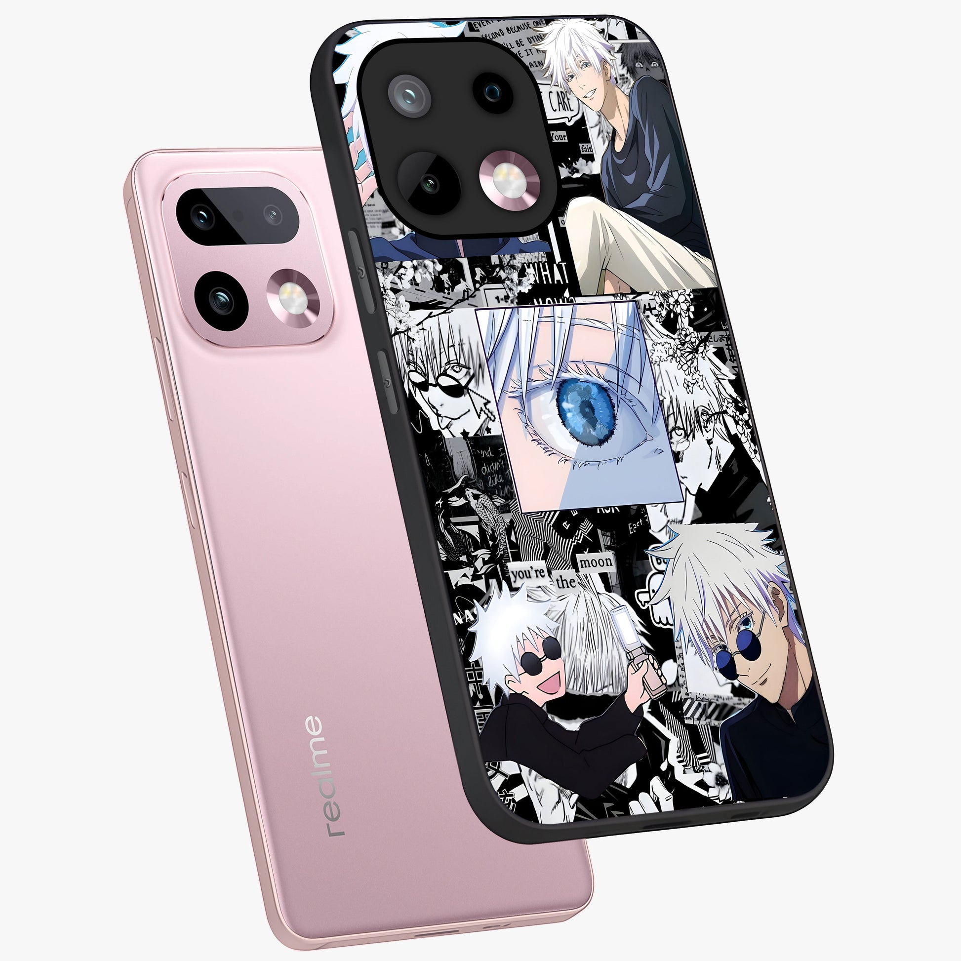 Infinity Sorcerer Chaos Glass Case displayed in angled mockup highlighting powerful magical design with fantasy aesthetic style.