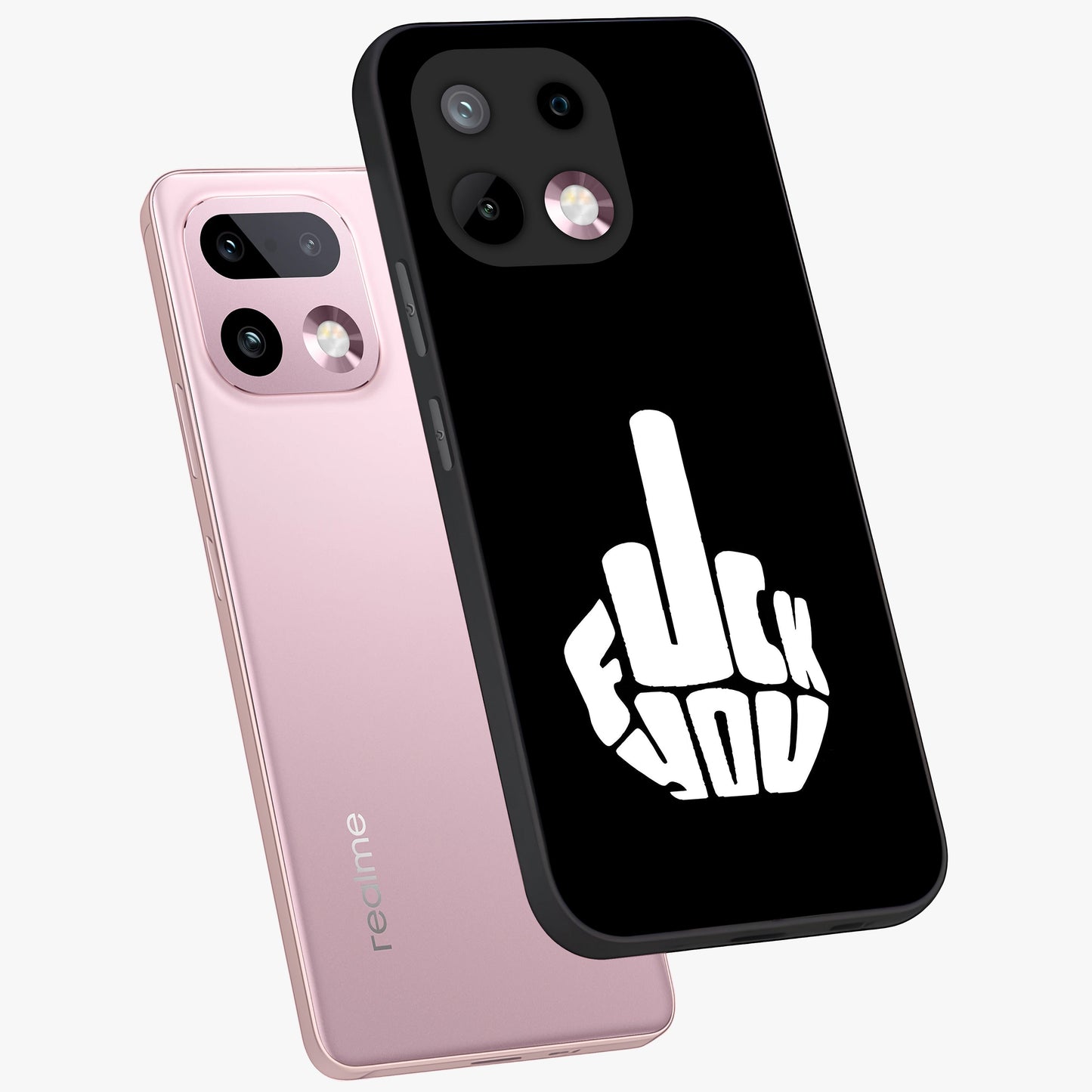 Rebel Mode On Glass Case displayed in angled mockup highlighting edgy text design with modern street aesthetic.