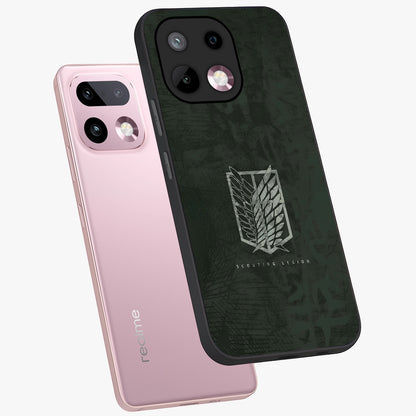 Wings Of Freedom Glass Case displayed in angled mockup highlighting graceful wing design with inspirational aesthetic.