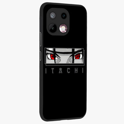 Scarlet Gaze Dominance Glass Case upright view showcasing powerful dramatic artwork with dominant artistic theme.
