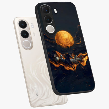 Golden Royal Heritage Glass Case displayed in angled mockup highlighting luxurious heritage design with golden aesthetic style.