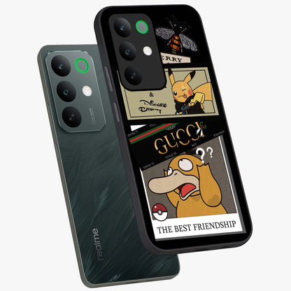 Gucci Play Mashup Glass Case displayed in angled mockup highlighting stylish fashion mashup design with bold aesthetic.