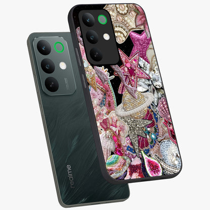 Starlit Jewel Dream Glass Case displayed in angled mockup highlighting glowing celestial jewel design with dreamy aesthetic.