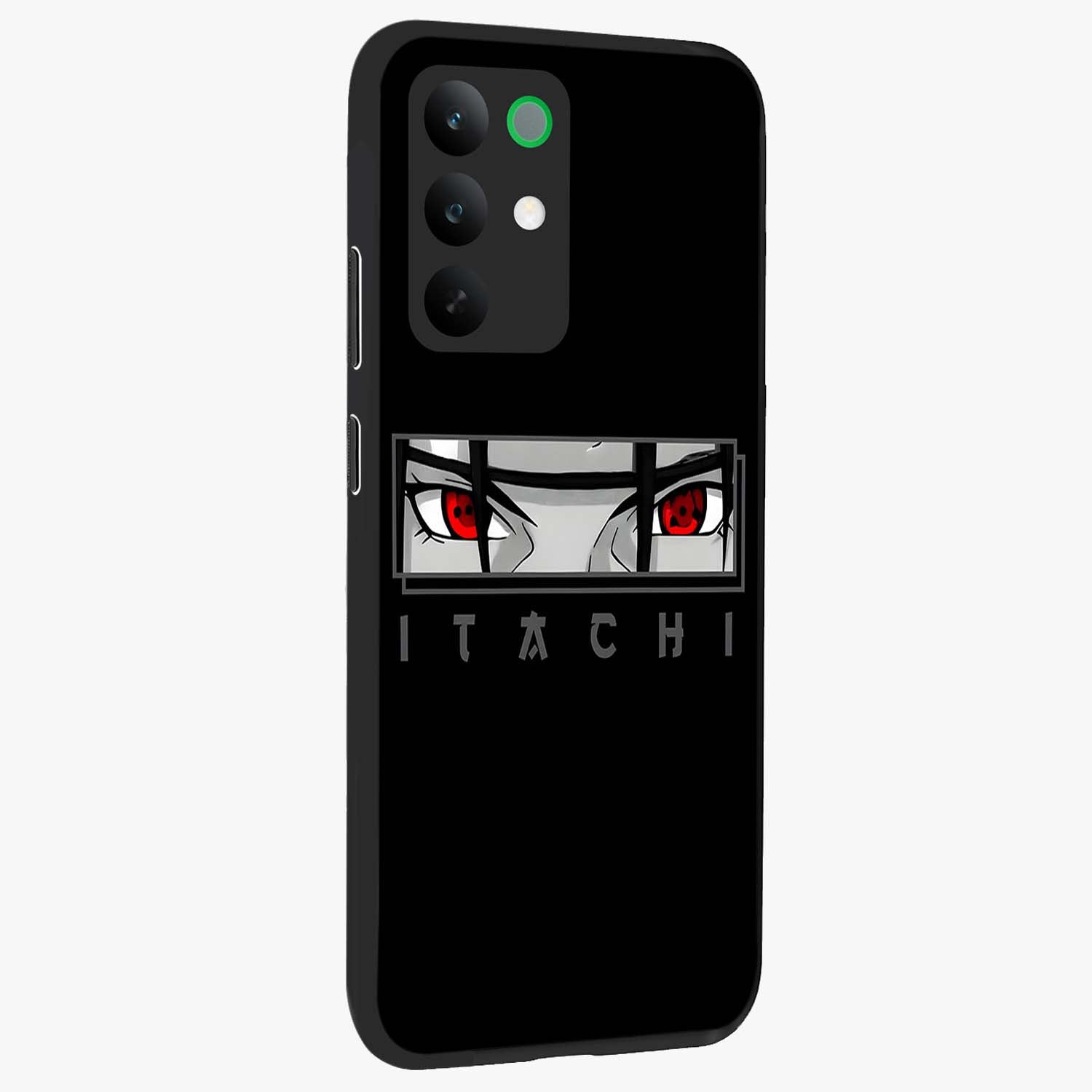 Scarlet Gaze Dominance Glass Case upright view showcasing powerful dramatic artwork with dominant artistic theme.