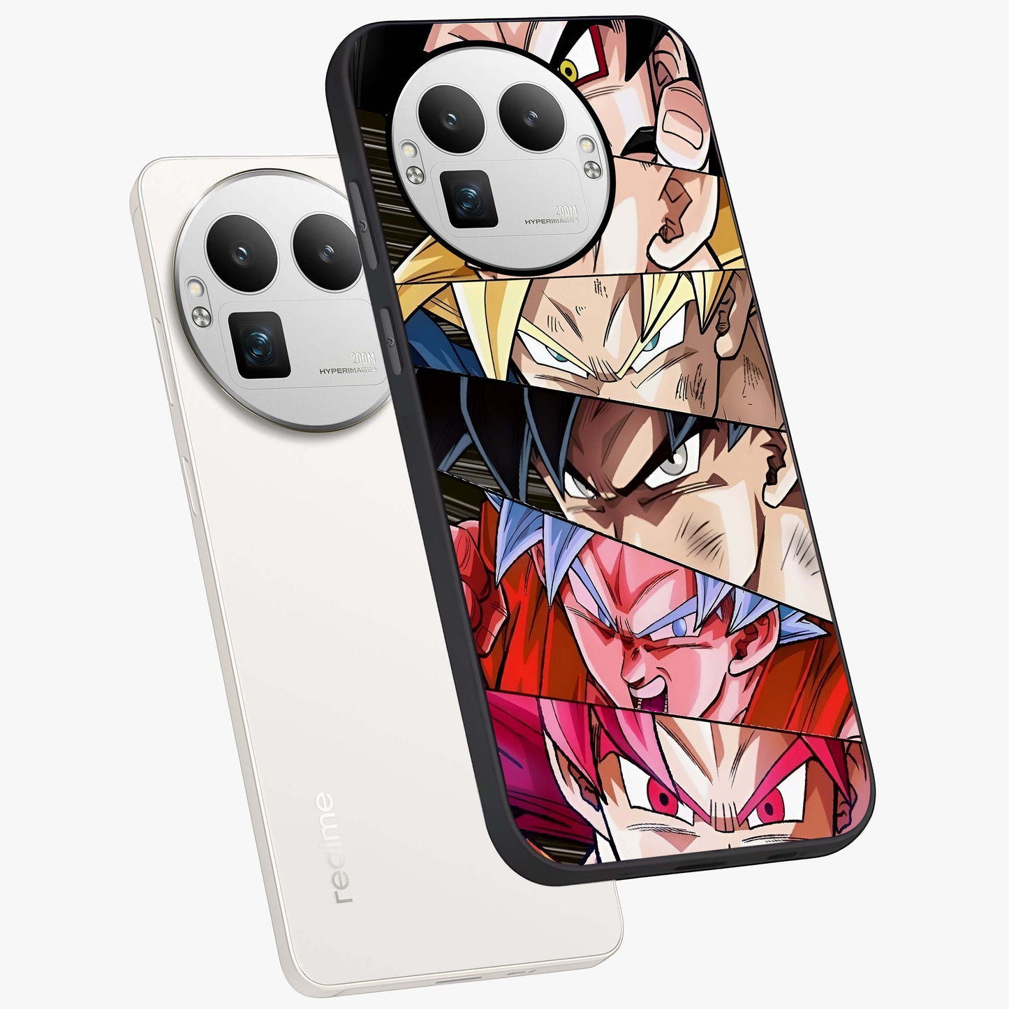 Anime Character Glass Case displayed in angled mockup highlighting colorful anime character illustration.