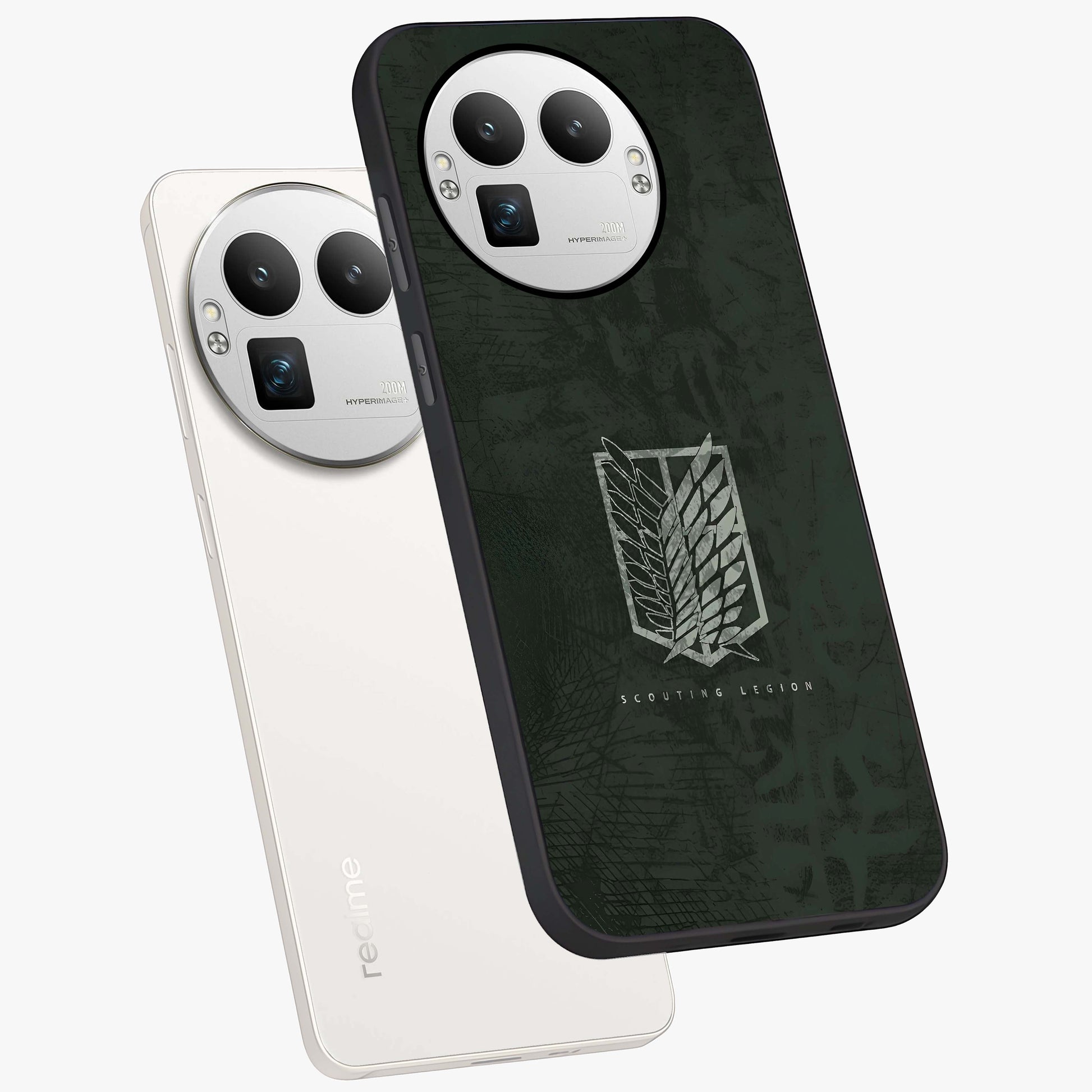 Wings Of Freedom Glass Case displayed in angled mockup highlighting graceful wing design with inspirational aesthetic.