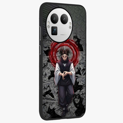 Cursed Ritual Ascension Glass Case upright view showcasing powerful ascension artwork with dark fantasy theme.