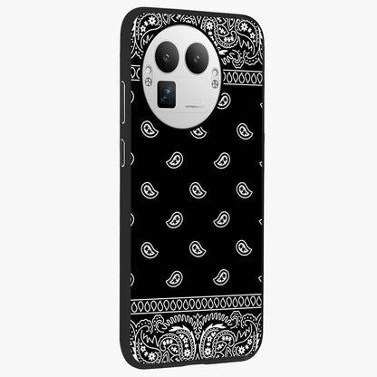 Retro Rebel Threads Glass Case upright view showcasing stylish vintage artwork with bold retro theme.