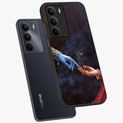 Divine Touch Eternal Glass Case displayed in angled mockup highlighting elegant divine inspired design with calm aesthetic style.
