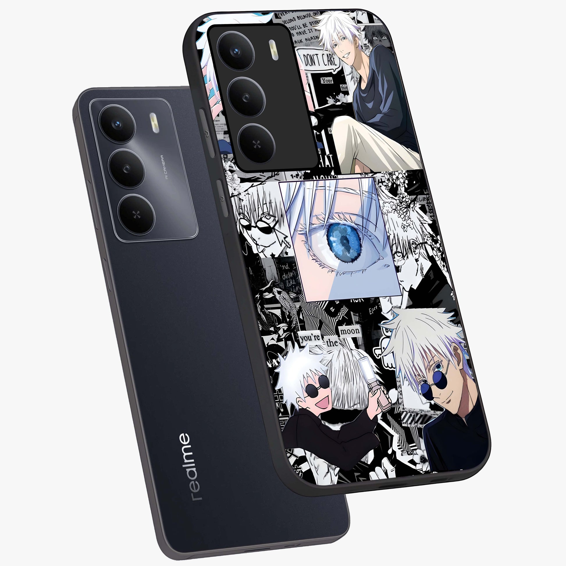 Infinity Sorcerer Chaos Glass Case displayed in angled mockup highlighting powerful magical design with fantasy aesthetic style.