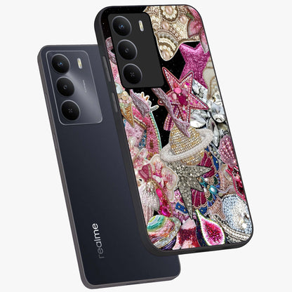 Starlit Jewel Dream Glass Case displayed in angled mockup highlighting glowing celestial jewel design with dreamy aesthetic.