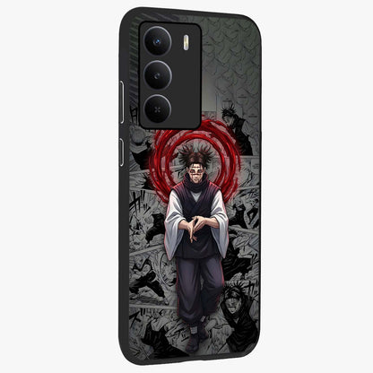 Cursed Ritual Ascension Glass Case upright view showcasing powerful ascension artwork with dark fantasy theme.