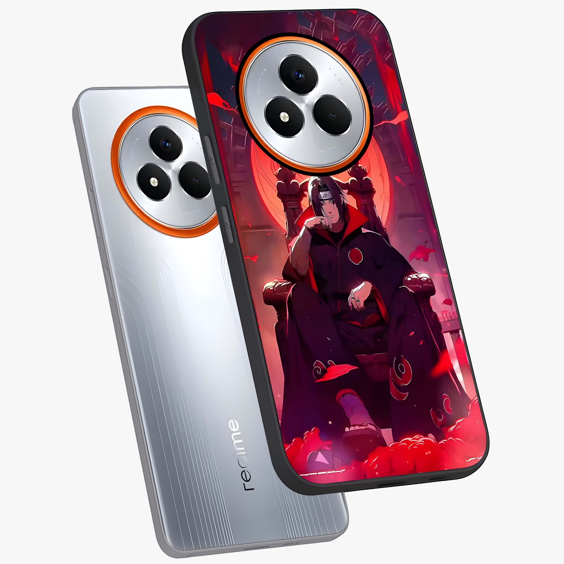 Blood Moon Sovereign Glass Case displayed in angled mockup highlighting dark celestial moon design and dramatic theme.