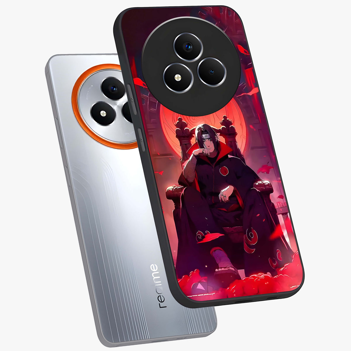 Blood Moon Sovereign Glass Case displayed in angled mockup highlighting dark celestial moon design and dramatic theme.