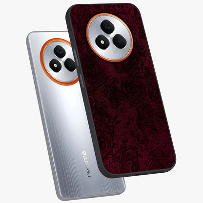 Crimson Fade Flow Glass Case displayed in angled mockup highlighting smooth gradient design with modern aesthetic style.