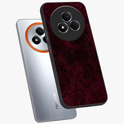 Crimson Fade Flow Glass Case displayed in angled mockup highlighting smooth gradient design with modern aesthetic style.