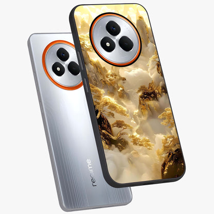 Gates Of Illumination Glass Case displayed in angled mockup highlighting radiant portal inspired design with fantasy aesthetic.