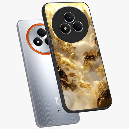 Gates Of Illumination Glass Case displayed in angled mockup highlighting radiant portal inspired design with fantasy aesthetic.