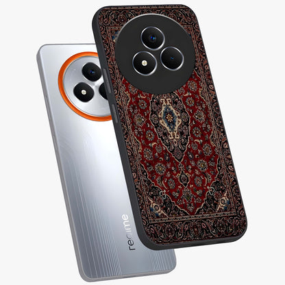 Heritage Carpet Royale Glass Case displayed in angled mockup highlighting intricate royal carpet design with heritage aesthetic.